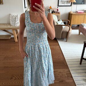 Love the Label Blue floral maxi